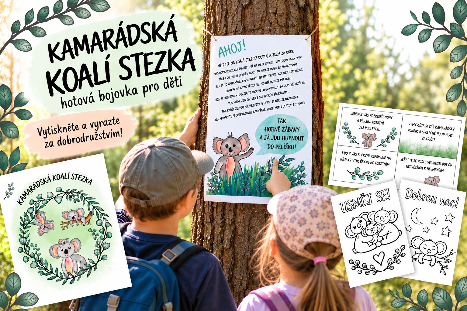 koalí stezka reklama